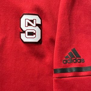 NC State Adidas Zip Hoodie